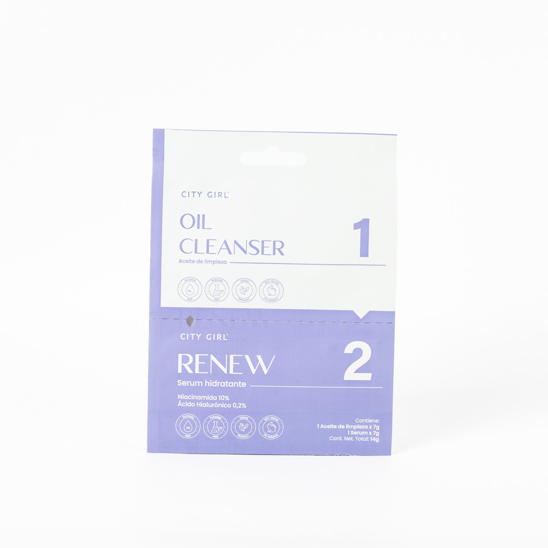 2 EN 1 ACEITE LIMPIADOR Y SERUM