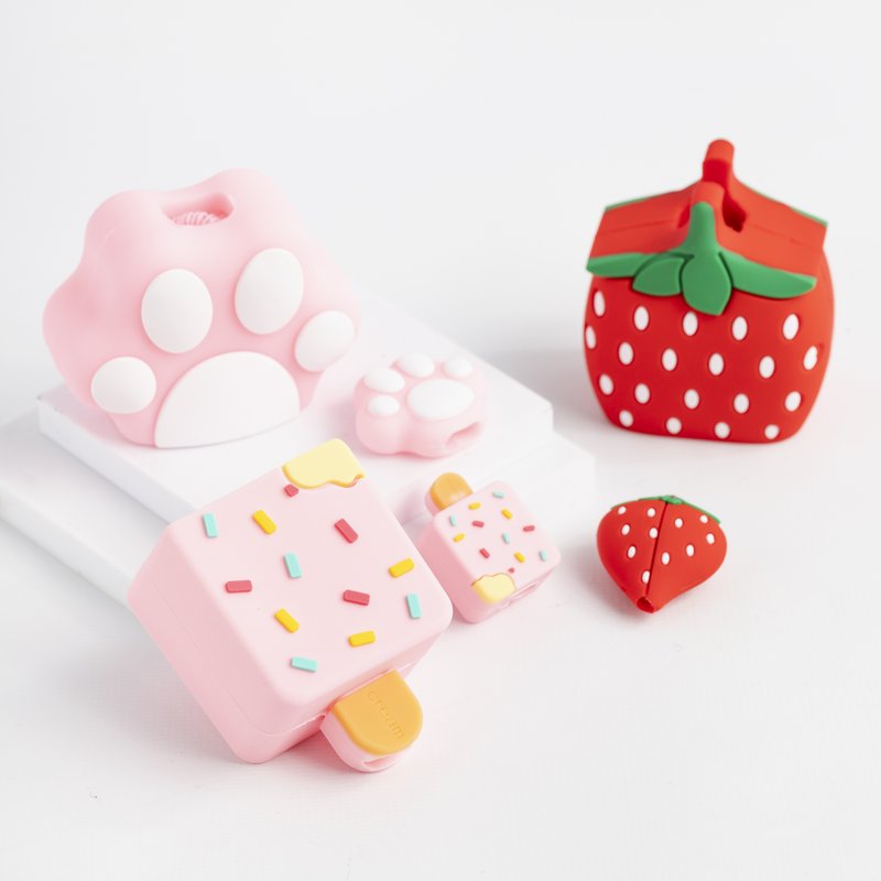 KIT DE PROTECTORES PARA CARGADOR DE CELULAR