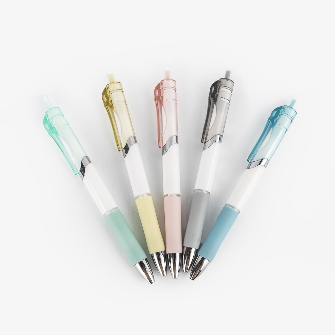 KIT PASTEL DE BOLIGRAFO DE GEL  5PCS