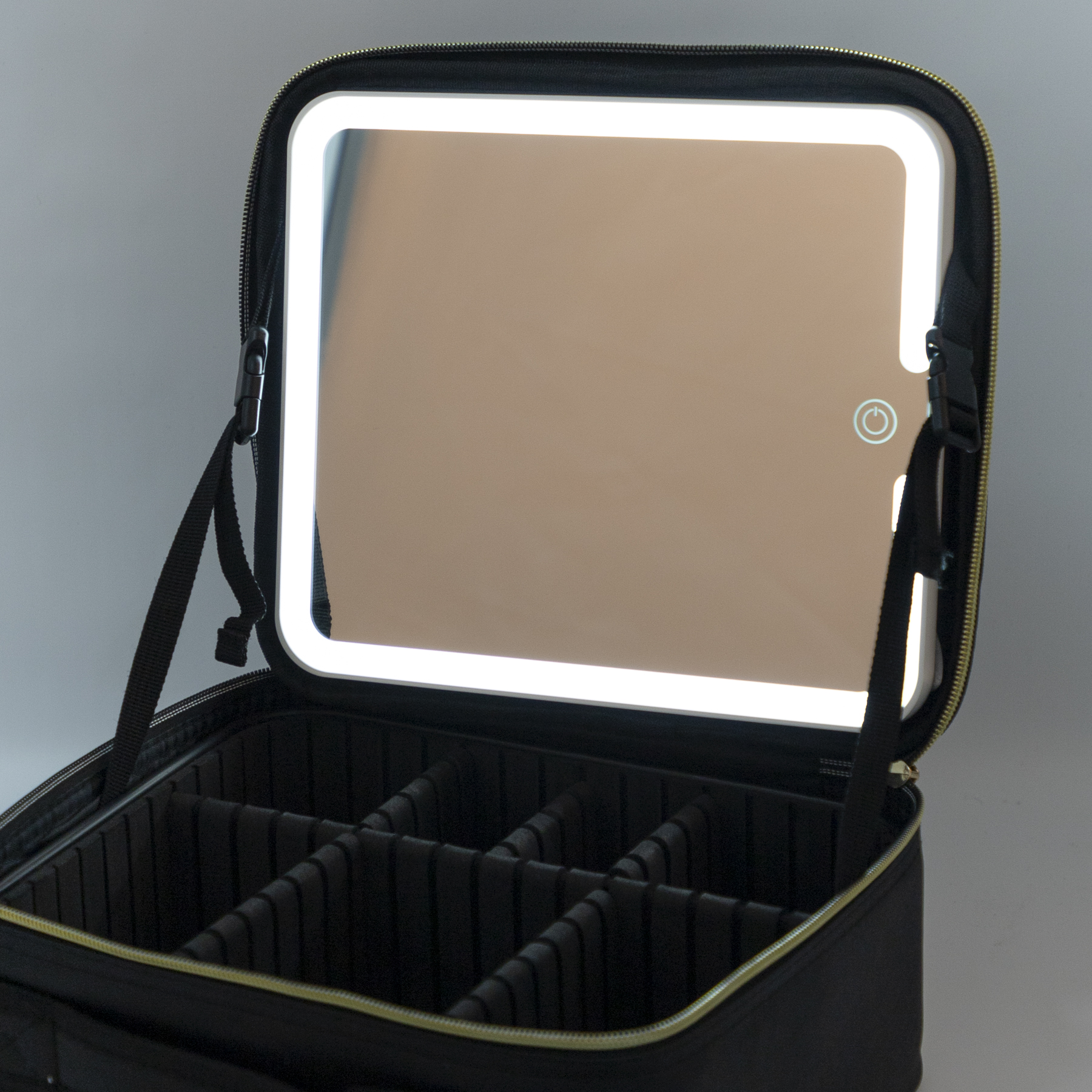 MALETIN CON ESPEJO LED