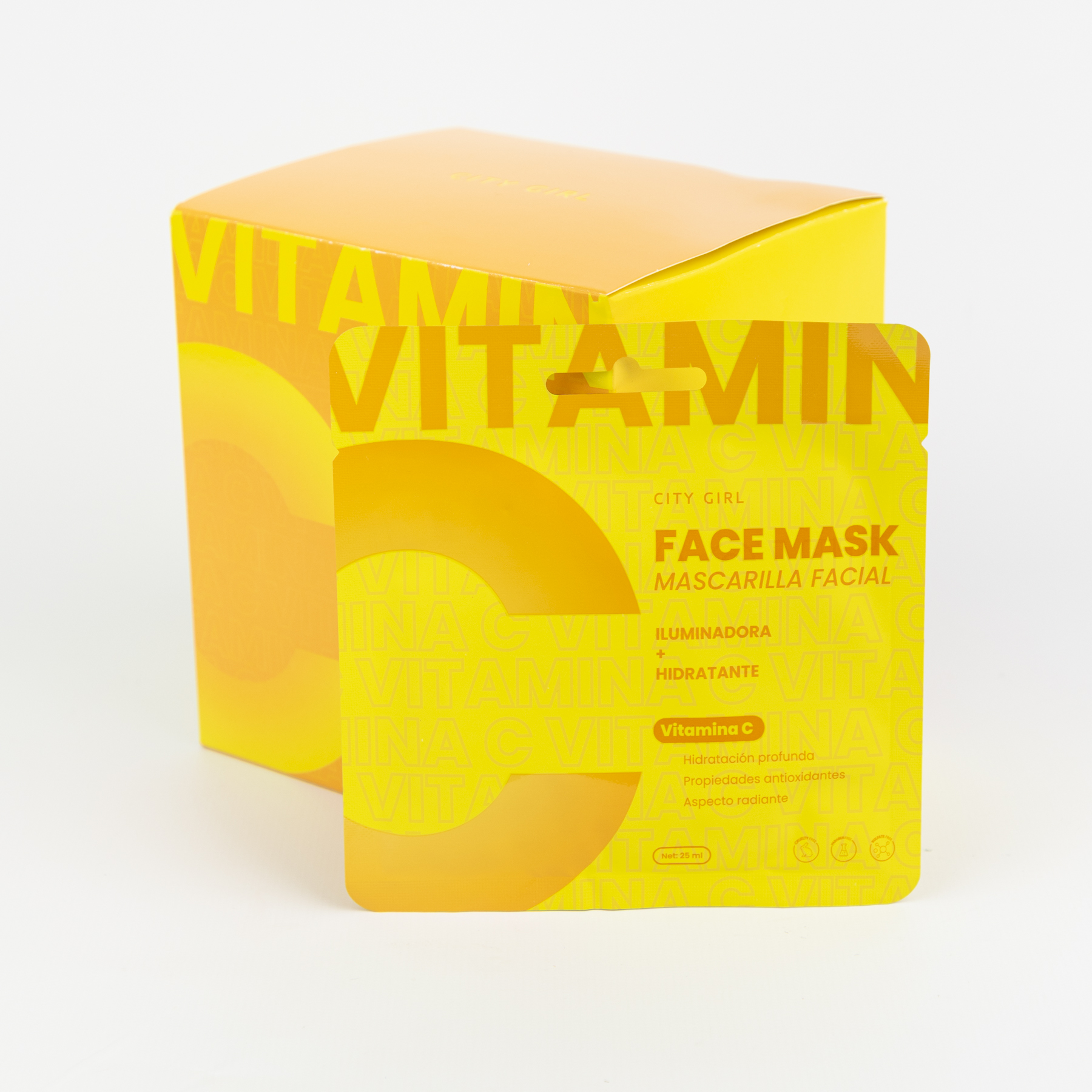 MASCARILLA FACIAL VITAMINA C