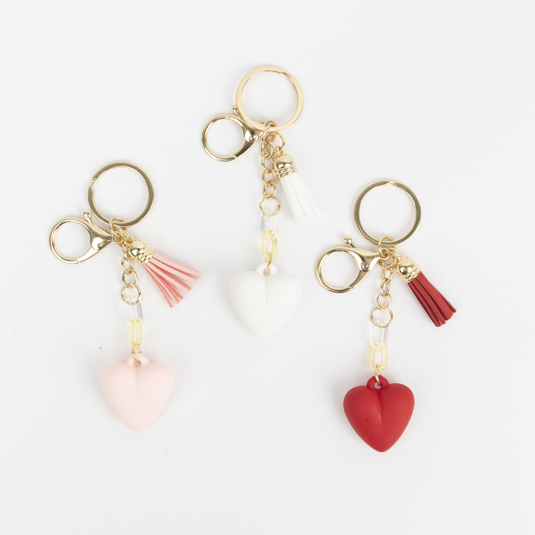 LLAVERO CHARMS CORAZON