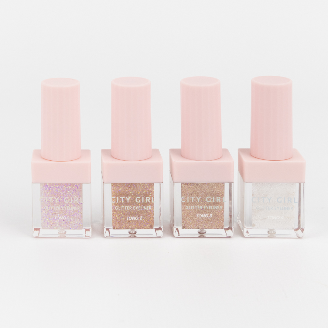 MINI DELINEADOR LIQUIDO CON GLITTER