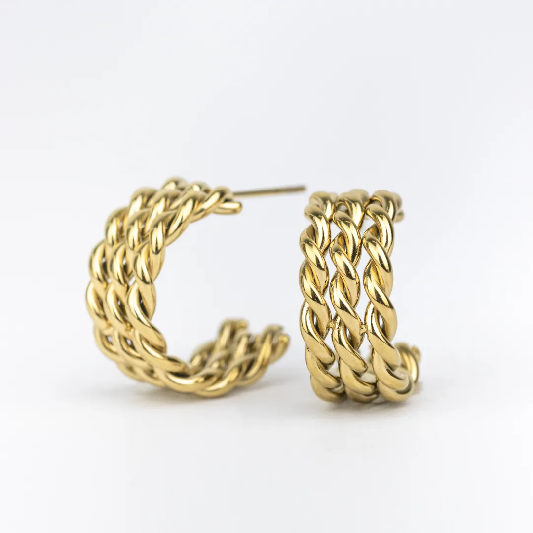 AROS BAÑADOS EN ORO