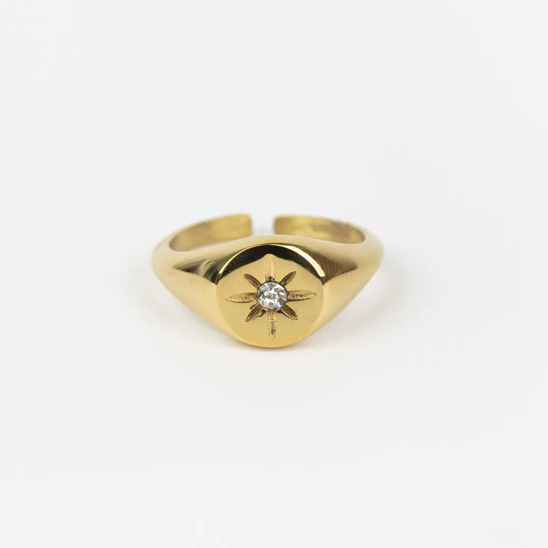 ANILLO BAÑADO EN ORO