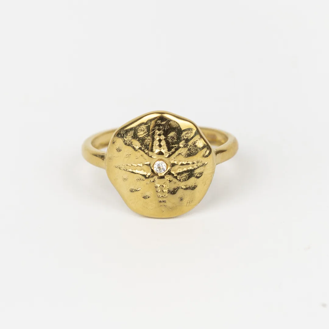 ANILLO BAÑADO EN ORO