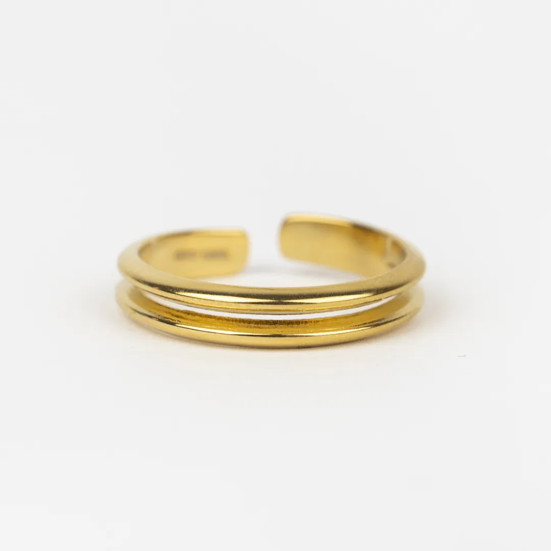 ANILLO BAÑADO EN ORO