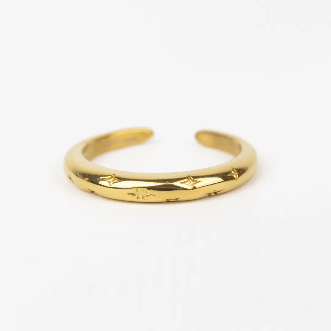 ANILLO BAÑADO EN ORO