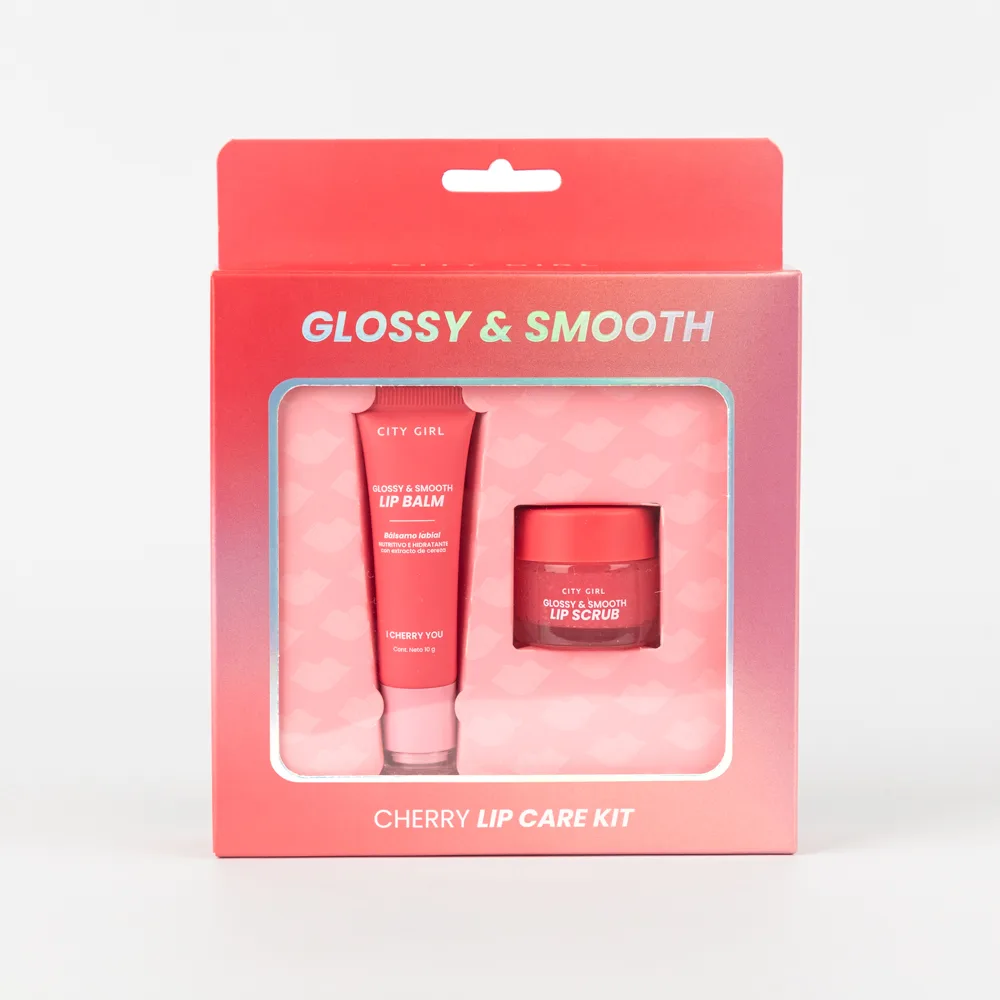 KIT DE CUIDADO PARA LABIOS CHERRY