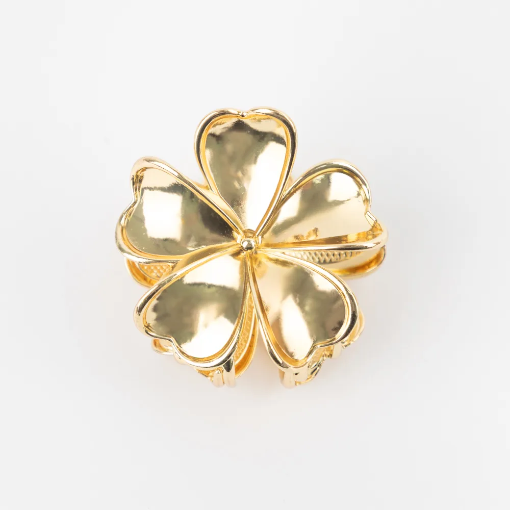 BROCHE DE PELO FLOR DORADO