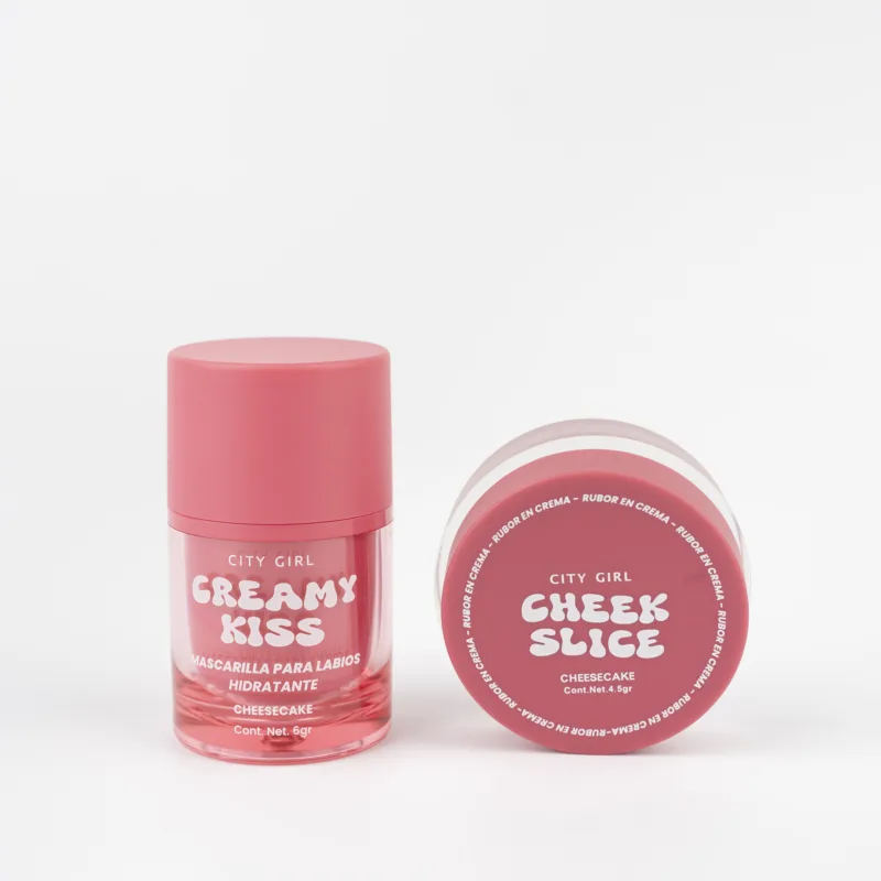 KIT DE CUIDADO PARA LABIOS Mascarilla para labios + Rubor en crema